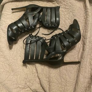 Aldo black high heels 7 1/2